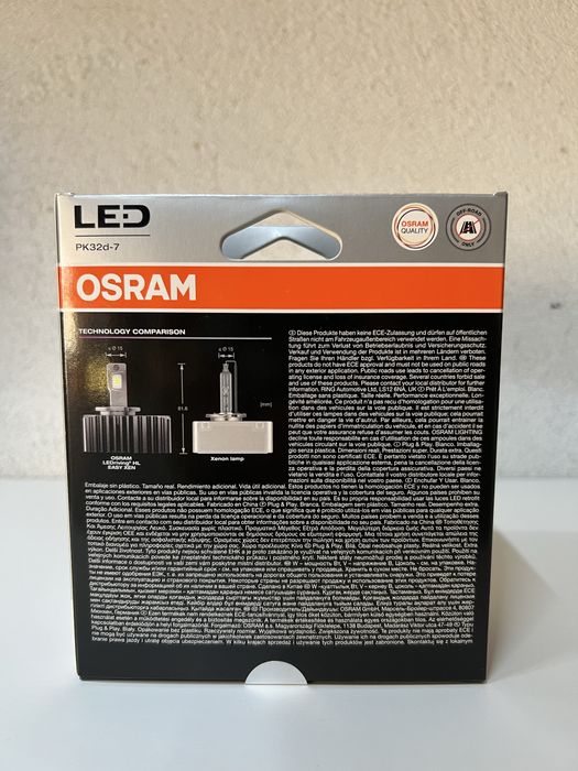 Kit lampadas Led Osram D5S