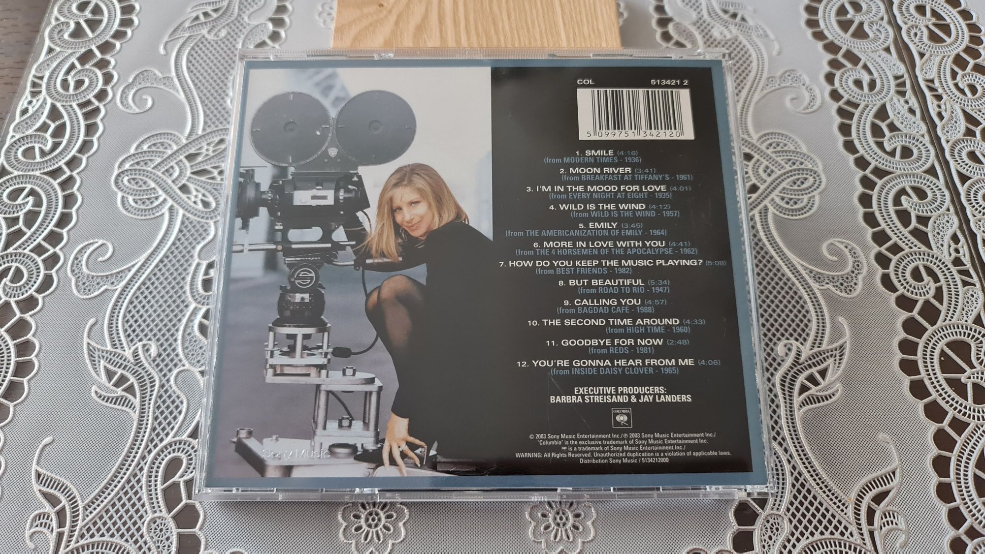 Plyta CD Barbara Streisand - (The Movie album)