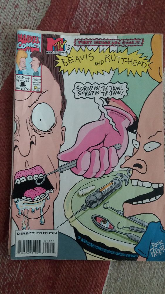 Beavis and Butt-head #1- Ren and stimpy - Ghost in the shell- Manga bd