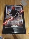 Grande poster publicitário star wars