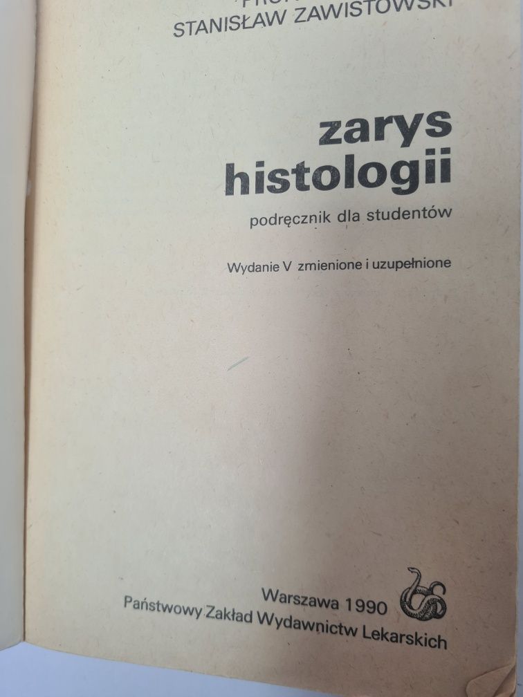 Zarys histologii - Podręcznik dla studentów