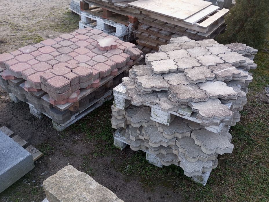 Kostka brukowa uzywana