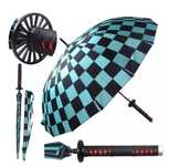 Parasol w stylu samurajskiego miecza Katana