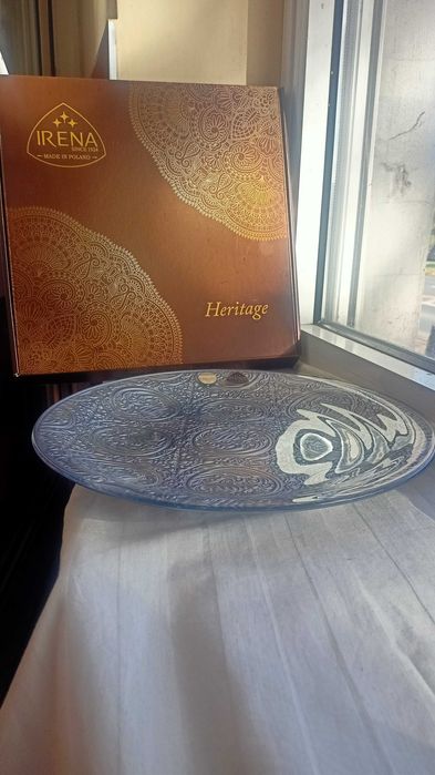 Patera srebrna model Amsterdam sygnowana nowa Irena Inowrocław