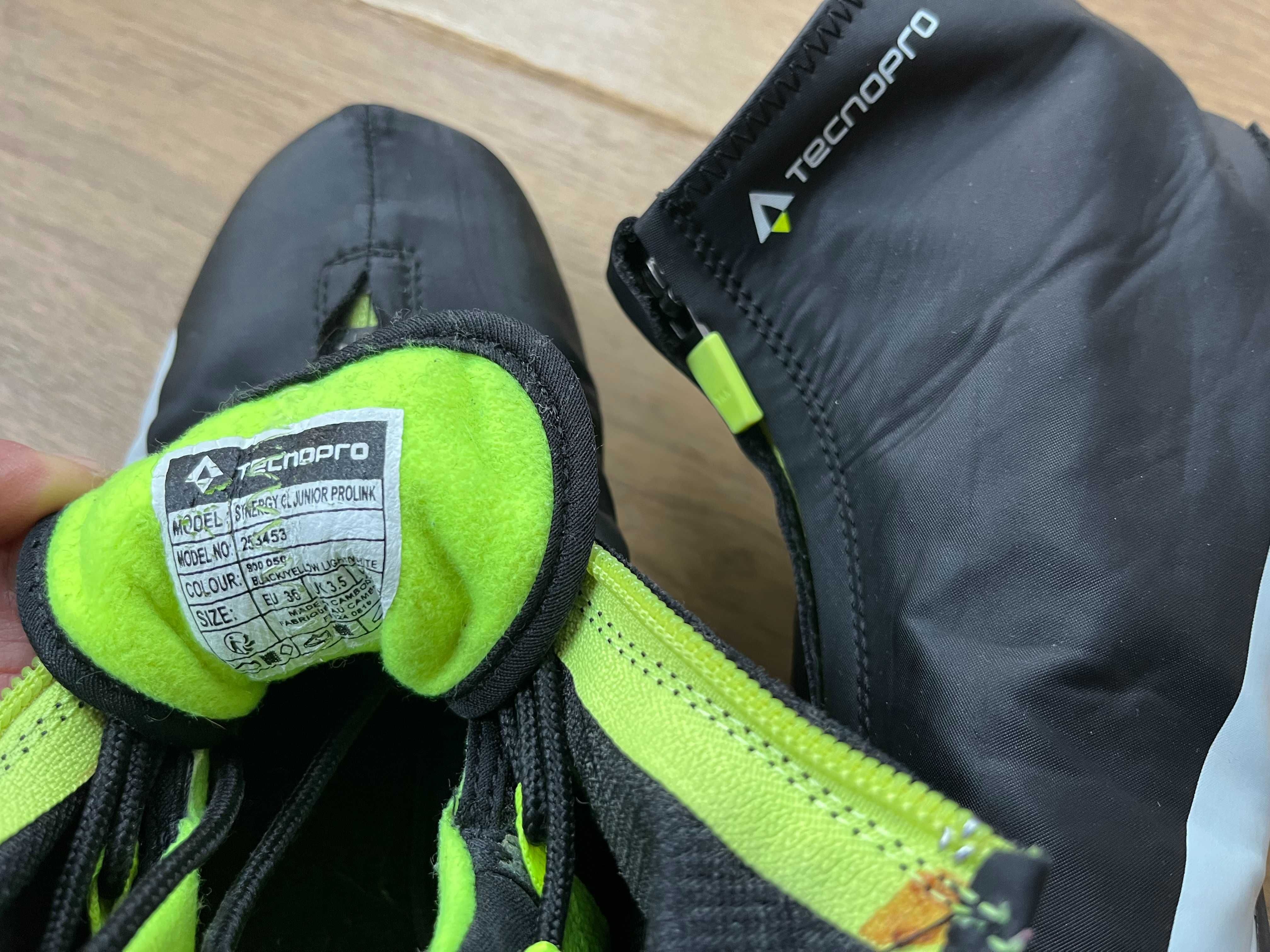 Buty do biegówek / nart biegowych TecnoPro Synergy CL JR rozmiar 36