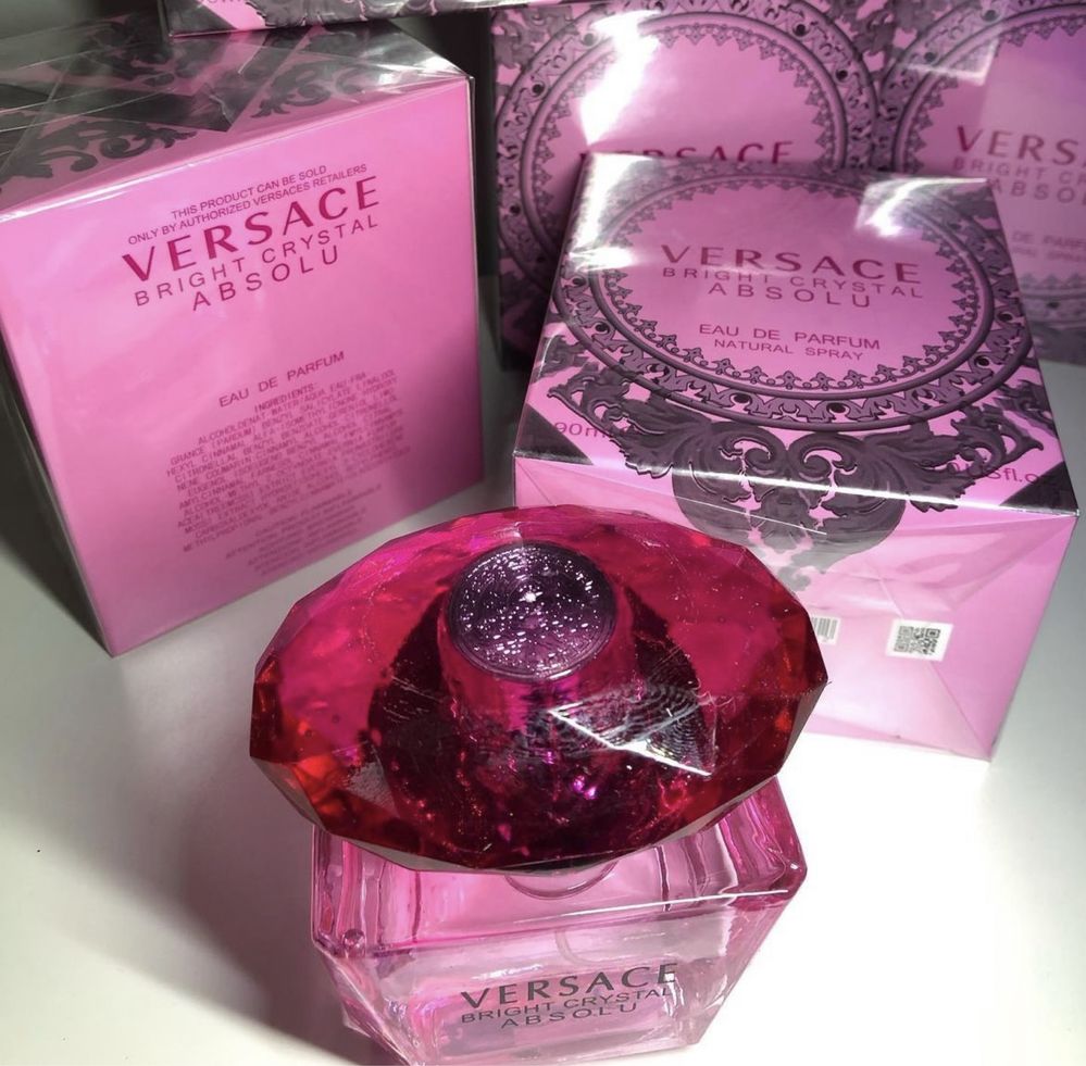 Духи жіночі Versace Bright Crystal Absolu. Версаче Брайт Кристал