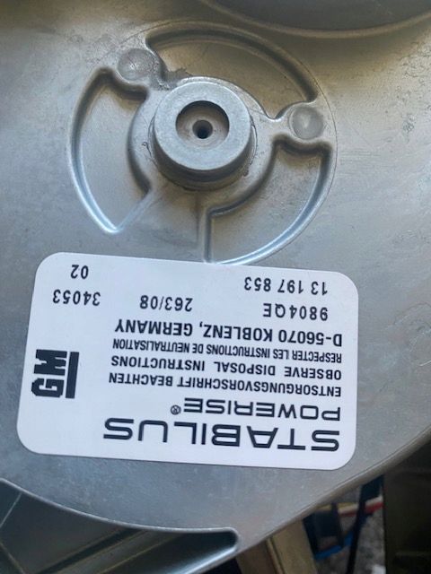 opel vectra c mechanizm elekt. klapy uszkodzony