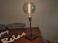 Lampa loft nowa z wielką żarówką sprzedaż lub zamiana