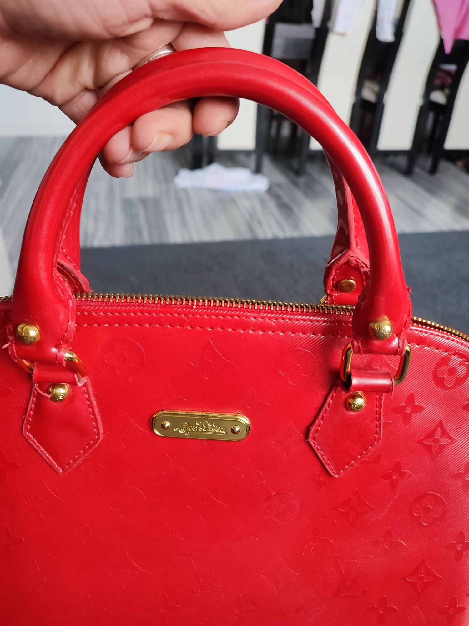 Louis Vuitton torebka kuferek vintage