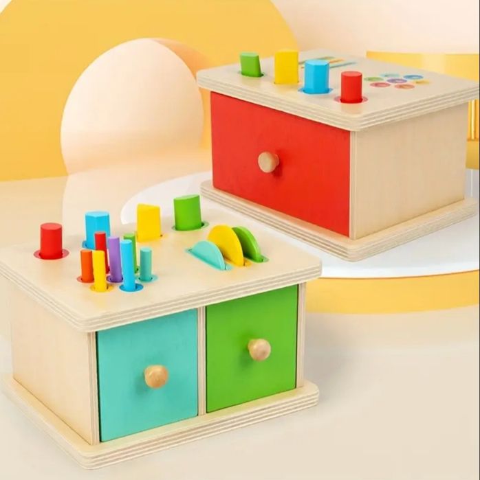 Дерев'яний сортер пазл складанка дошка