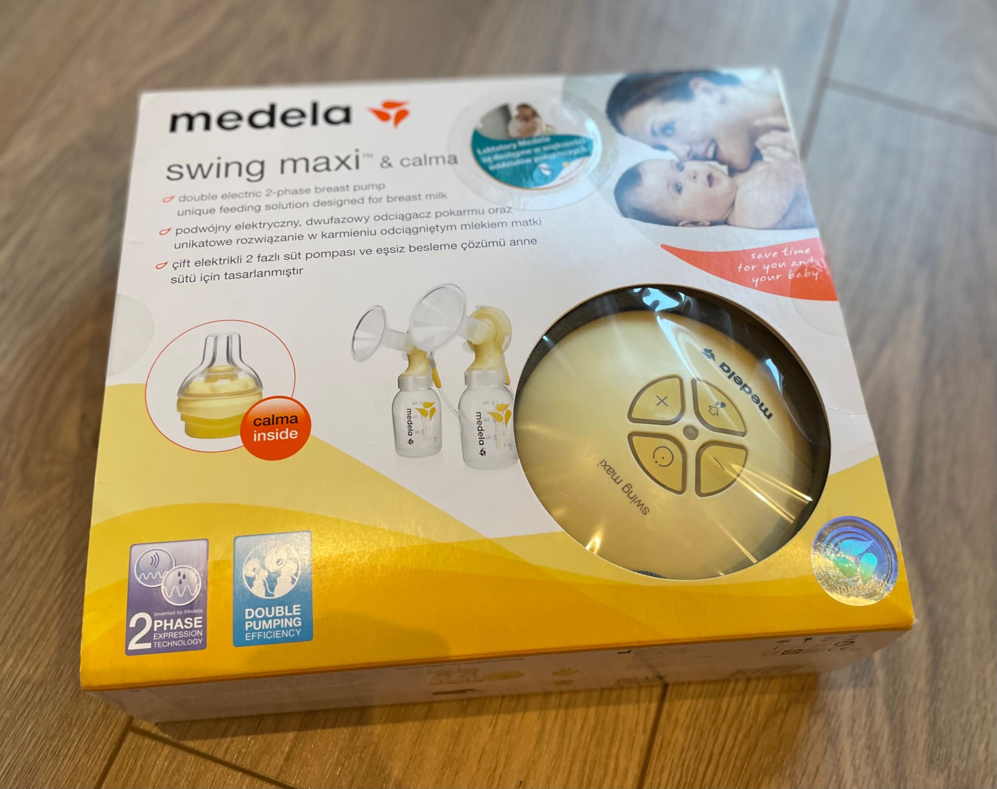 Laktator podwójny medela maxi swing