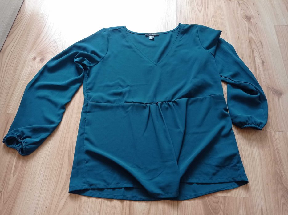 Bluzka ciążowa Esmara zieleń butelkowa 40/42