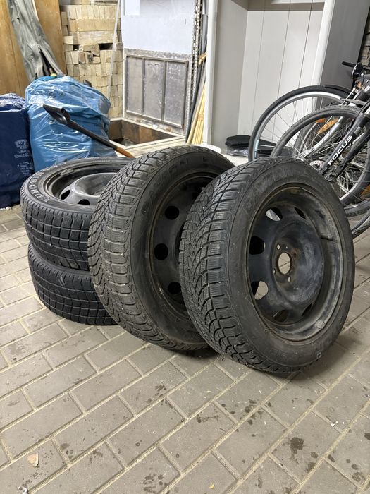 Opony 205/55R16 Dayton DW510 + 205/55R16 Euro-win 550 + felgi