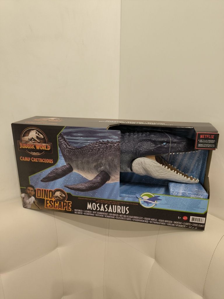 Dinozaur mosasaurus dinozaur mososaur rekin jurassic world duży 71 cm