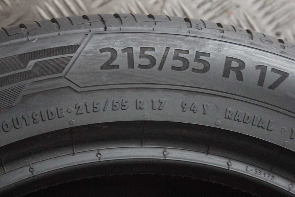 215/55/17 Barum Bravuris 5 HM 215/55 R17 94Y 2021r 8mm jak nowa