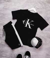 Літній спортивний костюм Calvin Klein футболка + шорти Келвін Кляйн