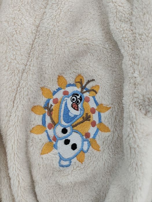 Gruby szlafrok r. 104 Frozen Olaf