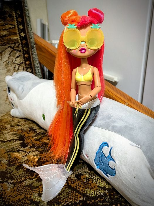 Лялька гібрід ЛОЛ lol русалка Аряель