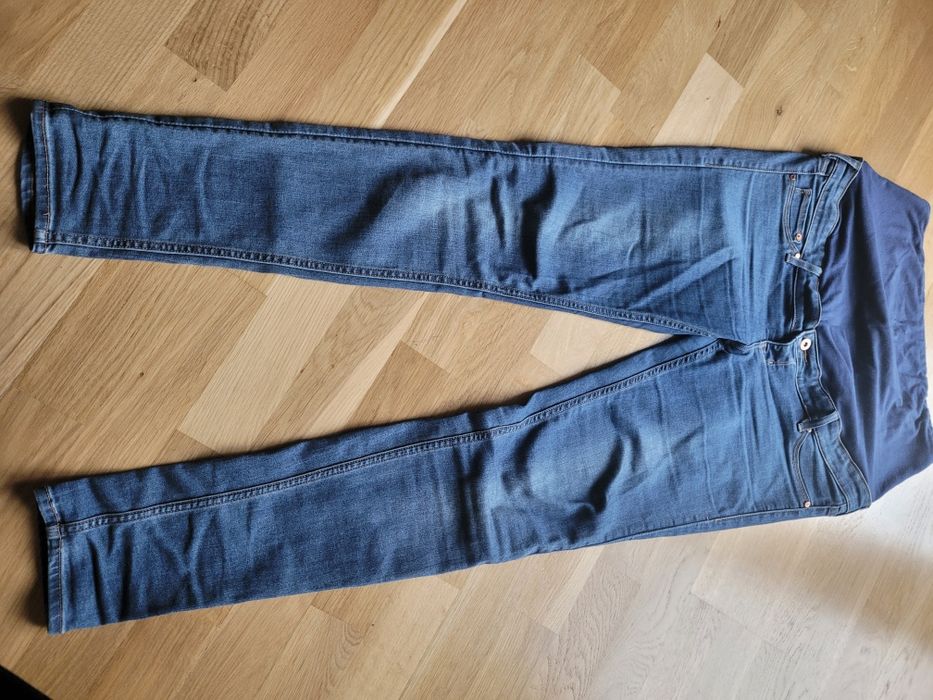 Spodnie jesnsy dżinsy ciążowe h&m mama