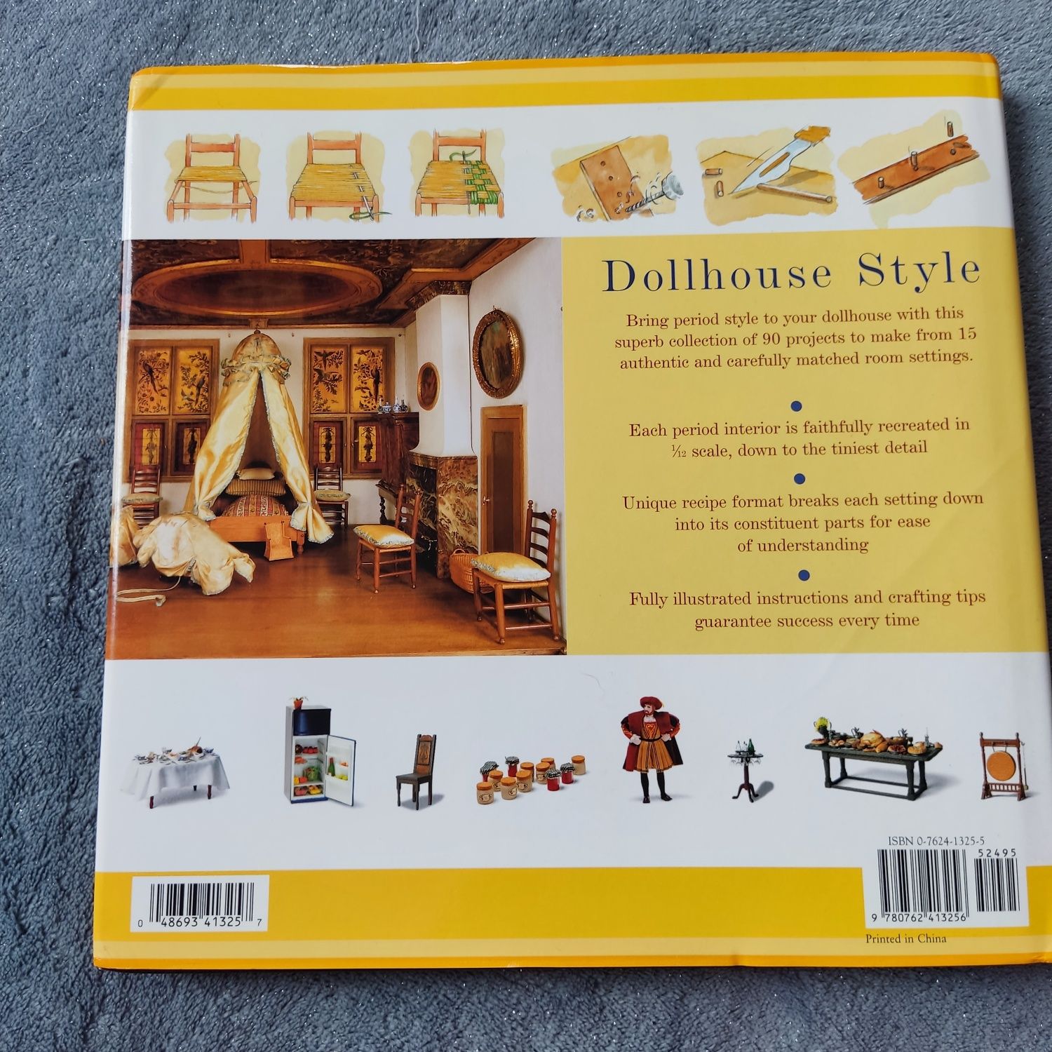 Książka miniaturki dla lalek Dollhouse Style