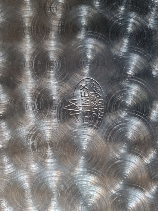 Caixa em estanho baralhos de cartas