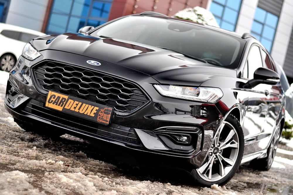 Ford Mondeo 2.0BenzHybr.StLineMatrix130tys.kmFullOpcjaOrygLakierPełenSerwisSuperSt