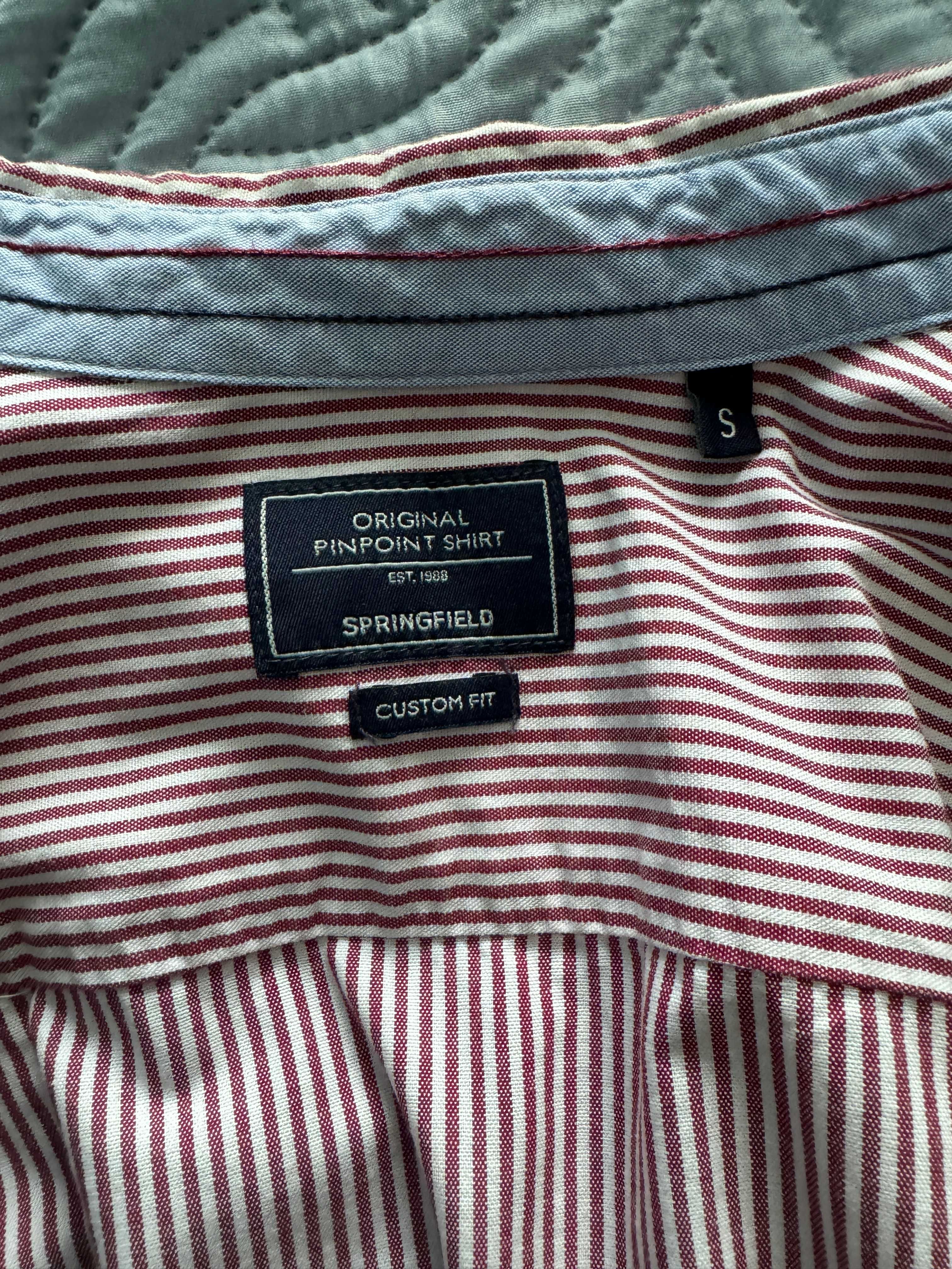 Camisa Springfield Riscas Vermelha (S)