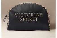Victoria  Secret kosmetyczka czarna z logo Oryginał