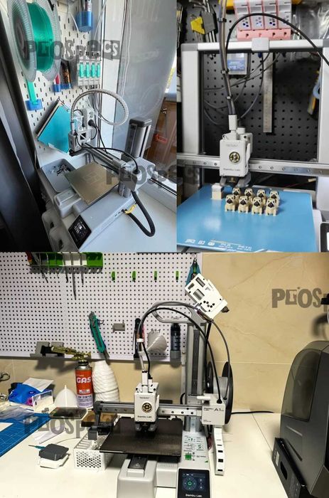 BMCU 370C - DIY Bambu AMS для A1, A1 mini, P1S, P1P (амс, bmcu370c)