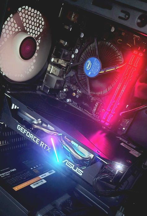 PC Asus GeForce RTX 2060 OC+Intel Core i5-10400F+RGB 16 GB+SSD 500GB