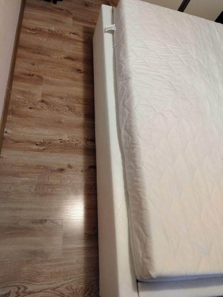 Łóżko sypialniane eko skóra 160x200 Bodzio