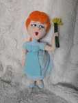 Rocky Łoś Superktoś Nell Fenwick Maskotka Vintage Stuffins