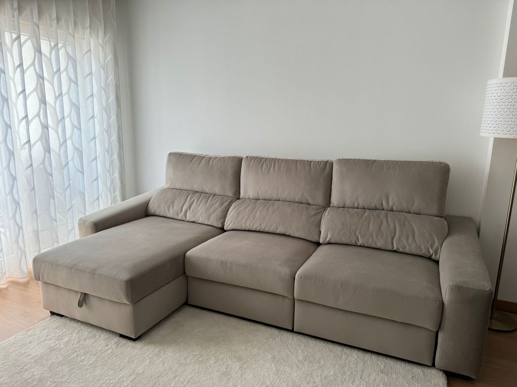 Gato Preto - Sofa com chaise longue
