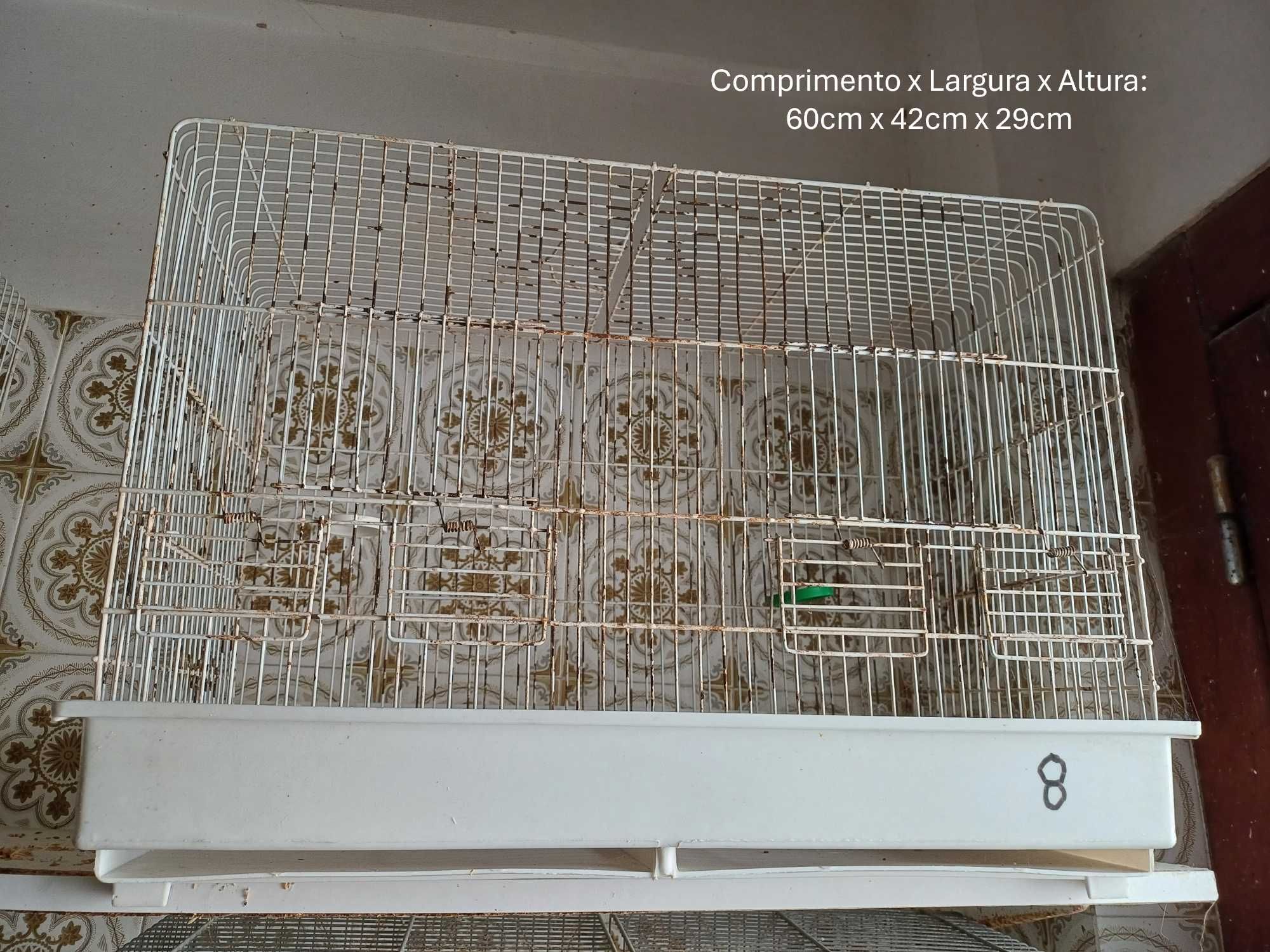 Gaiolas para Pássaros (pequenas - várias)