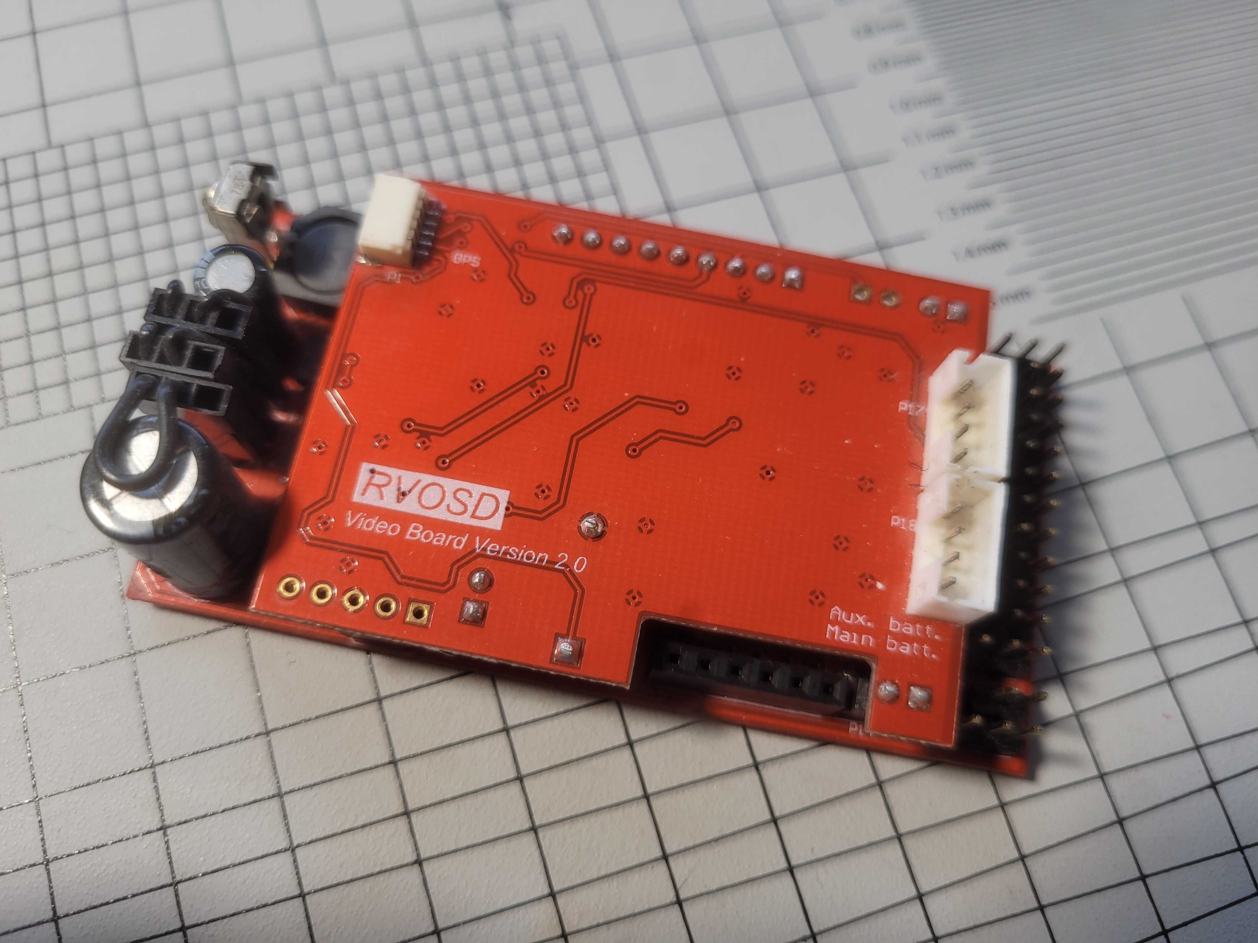 RangeVideo RVOSD - Autopilot RC z GPS, HORIZON, LOGGER, etc BRICKED