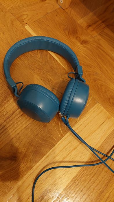 słuchawki niebieskie