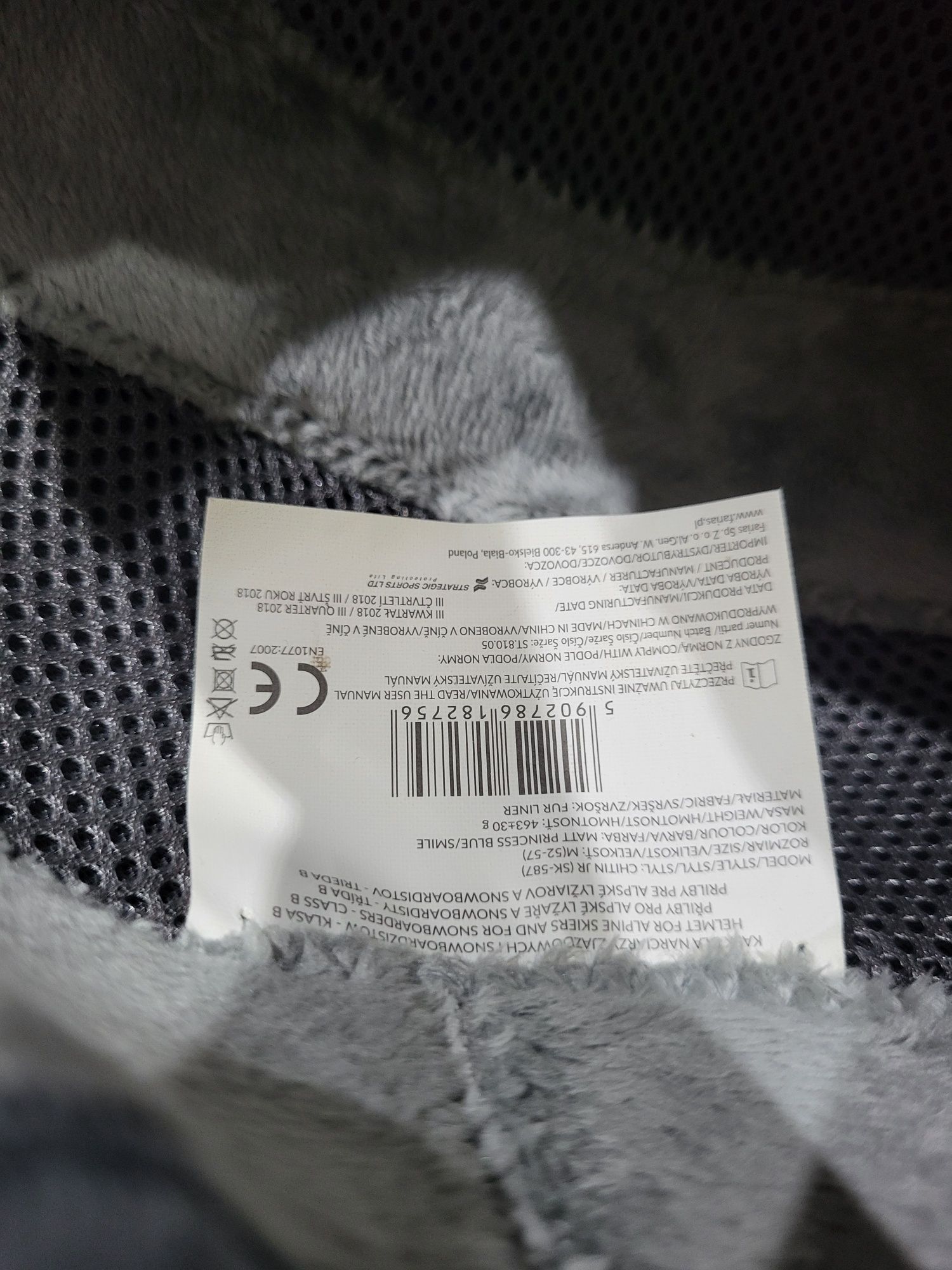 Kask Iguana narciarski rozm. M 52-57