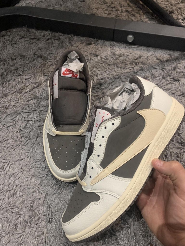 Buty Nike AIR Jordan 1 Travis Scott reverse mocha Low