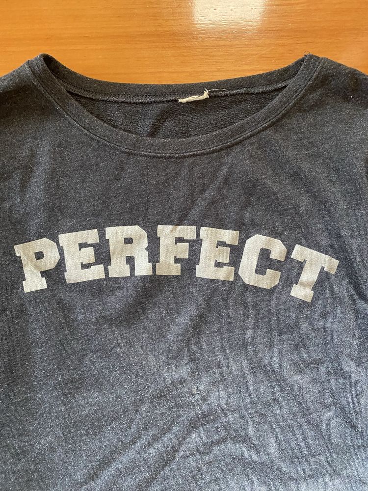 Sweatshirt cinzenta “perfect” tamanho XS Mo