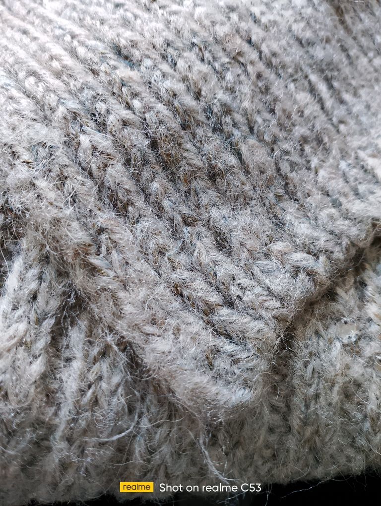 Szalik damski z alpaca i moherem