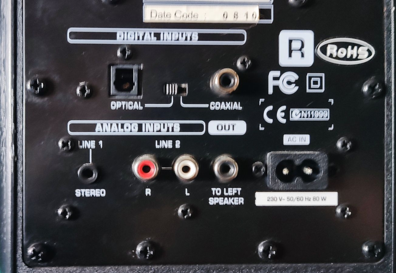 Colunas Activas MS-20 Behringer Como Novas!