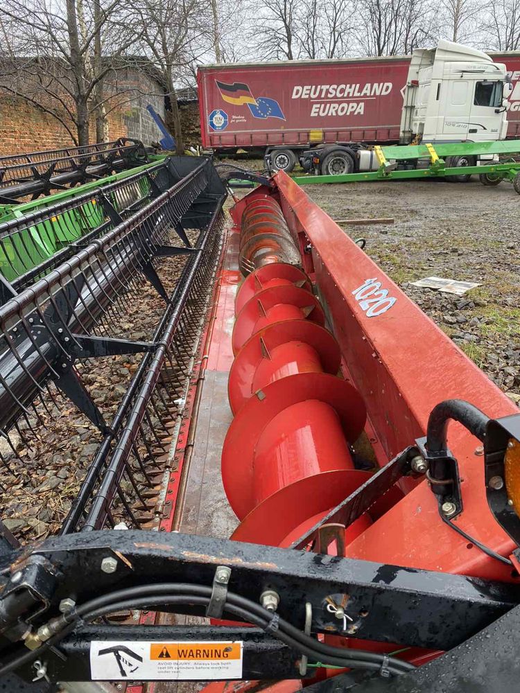 Case ih 1020 готова к работе flex