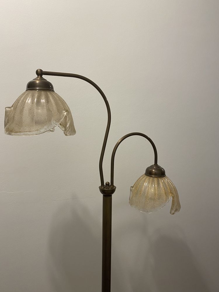 Komplet złotych lamp