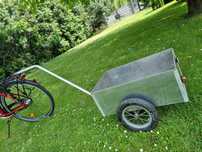 Wózek transportowy przyczepka do roweru