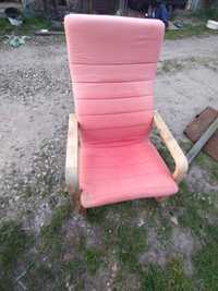 Fotel drewniany używany