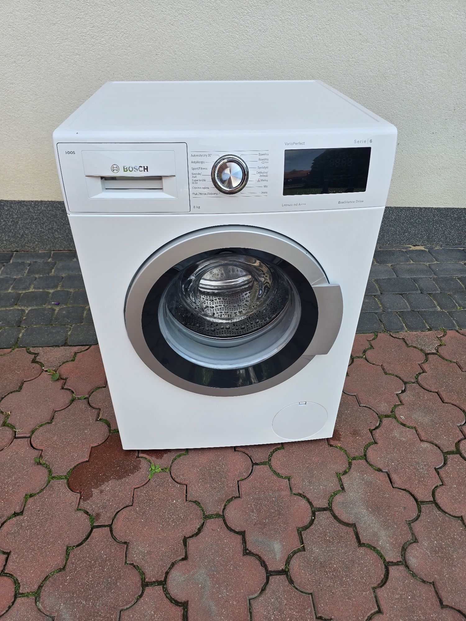 Pralka BOSCH 8Kg  Serie6 A+++ Inverter 1200Rpm I-DOS WyswLed  Stan Bdb