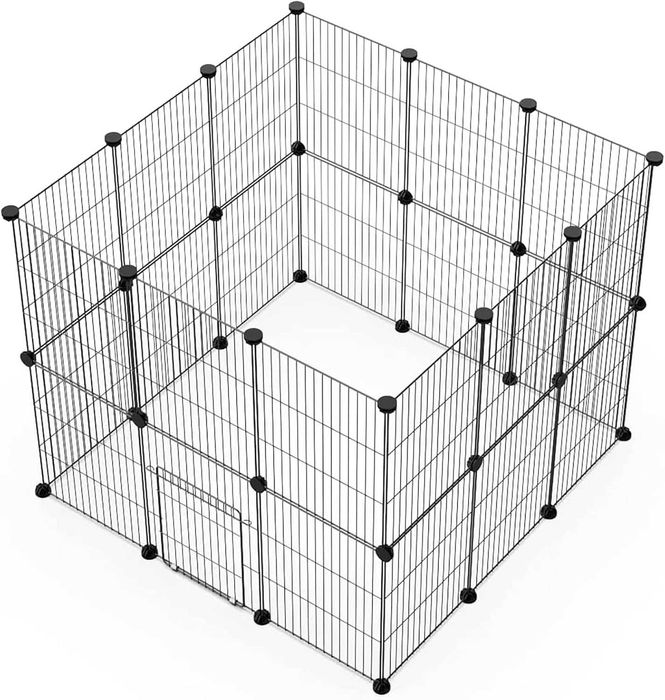 Modułowy kojec dla małych zwierząt, ogrodzenie panelowe, klatka - O222