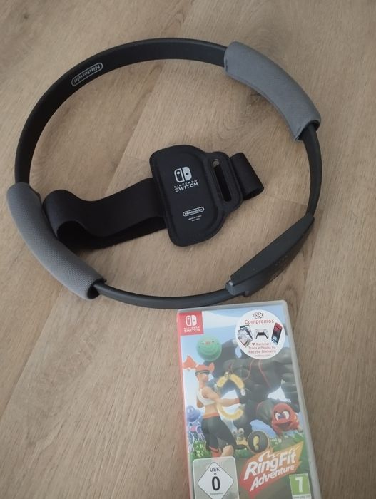 Jogo ring fit adventure