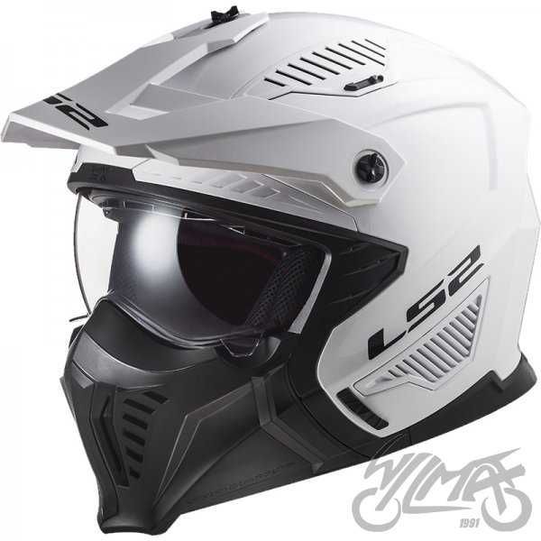 KASK LS2 OF606 DRIFTER biały połysk rozmiar L lub XXL  Nowość 3w1