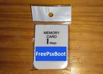 Cartão Memória PS1 (Psone / PSX) FreePsxBoot - Lacrado